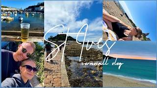 ST IVES CORNWALL HOLIDAY VLOG  cornwall day trips where to eat things to do 2024 [upl. by Mohl]