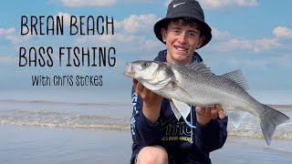 Chris Stokes Brean Beach Bristol Channel Last Cast BASS [upl. by Lyn]