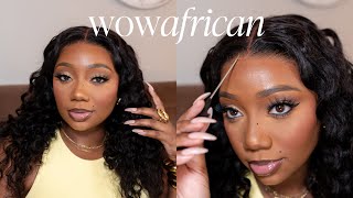 EASIEST WIG EVER NEW SCAP 9X6 WIG This Is How A Glueless Wig Should Be WowAfrican  Tamara Renaye [upl. by Nellac]