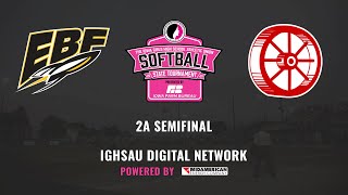 2024 IGHSAU State Softball 2A Semifinal Audubon vs EddyvilleBlakesburgFremont [upl. by Peirsen]