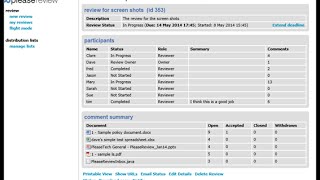 PleaseReview 5 1  Creating and Managing a Document Review [upl. by Nanni]