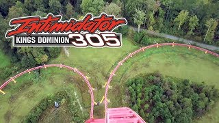 2018 Intimidator 305 Front and Back On Ride HD POV Kings Dominion [upl. by Yelsek]