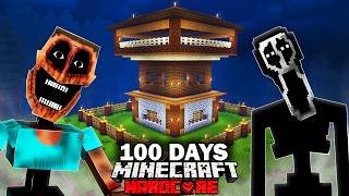 Surviving Minecrafts Scariest Horror Mods for 100 Days in Hardcore [upl. by Brana944]