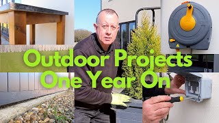 How have my outdoor projects fared after 1 year in all weathers [upl. by Ardnuhsor]