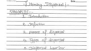 Homing Dispersal  BscMsc Zoology Notes In Hindi  youtube zoology [upl. by Nagoh]