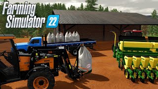 Largando o primeiro plantio de milho🌽EP5 SERVIDOR DEDICADO  Farming Simulator 22 [upl. by Prebo408]