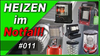 HEIZEN im NOTFALL  011 ♨️ Preppen mit wenig Platz  Notheizung Gas Petroleum Elektro Blackout [upl. by Yltnerb303]