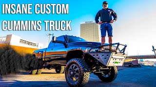 CUSTOM DIESEL TRUCK  You Wont Believe The Story Behind Steve Darnells Daily Driver [upl. by Regina]