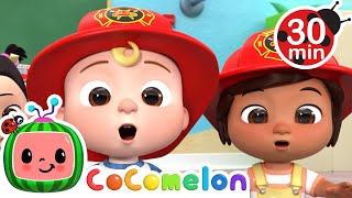 Fire Drill Song  with Nina and JJ  Cocomelon Nursery Rhymes for Kids [upl. by Sloan]