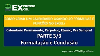 Calendário Perpétuo Parte 33 [upl. by Narag]