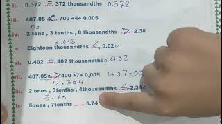 prim 5 compering decimal [upl. by Gutow]