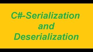 CSerialization and DeserializationARABIC [upl. by Pearce997]