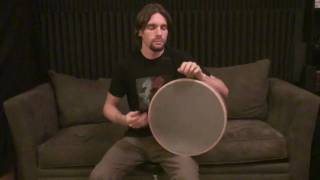 Matt Kilmer demos the quotCooperman 99quot frame drum [upl. by Lubeck231]