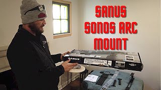 How cool is this Sonos ARC mount by Sanus Easy Install [upl. by Dahs593]