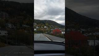 A short road tripfyllingsdalen Bergen Norwayroadtrips nature ytshorts mariedhalfty [upl. by Blader]