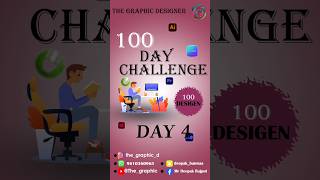 Design 100day challenge  100 design 3100Follow me thegraphicd🌹graphics designing [upl. by Wenona]