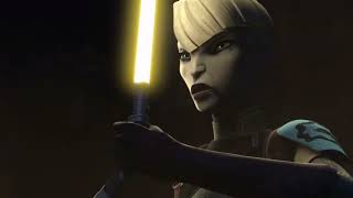 Asajj Ventress VS Bad Batch p2 Star Wars The Bad Batch Season 3 Ep 9 [upl. by Nauqal85]