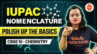 IUPAC Nomenclature Basics in One Shot  Class 10 Chemistry  CBSE 2024 [upl. by Ainoek]