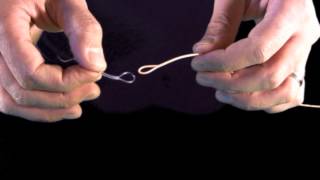 How to tie a Perfection Loop Knot to a Fly [upl. by Ayanet]