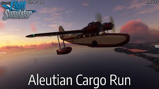 Aleutian Cargo Run  Grumman G21A Goose  Microsoft Flight Simulator [upl. by Creedon]