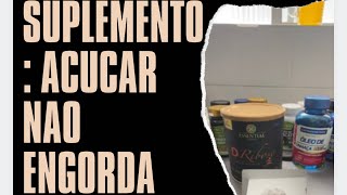 Suplementos e vitaminasDRibose açúcar não engorda tomo antes malhação pcoração e performance [upl. by Karmen937]