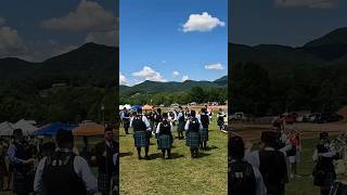 Amazing Grace Bagpipes and Drums 2024 Smoky Mountain Scottish Festival bagpipes scottishheritage [upl. by Gerhardine]