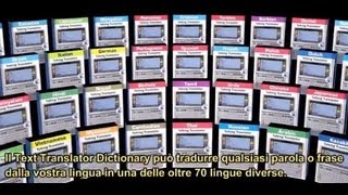 Italian English electronic dictionary translator Italiano Inglese dizionario elettronico traduttore [upl. by Calley156]