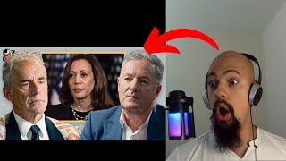 Jordan Peterson Reaction Piers Morgan Should You Criticize Kamala Harris  Jordan Peterson Video [upl. by Ambert]