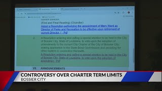 Controversy over Bossier City Charter term limits continues [upl. by Alys]