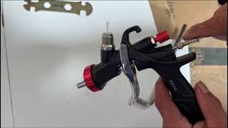 How to rebuild the Spray Gun A610R500 Needle AEROPRO Spray Gun Rebuild Space Parts [upl. by Etnauq888]