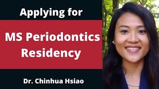 Applying for MS Periodontics programs in US [upl. by Anitsuj]