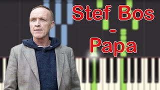 Papa  Piano Tutorial Stef Bos  Piano Tutorial door MooiPianoSpelennl [upl. by Etan436]