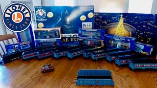 Polar Express Train Collection  Lionel American Flyer Wooden Railway [upl. by Ruhtua66]