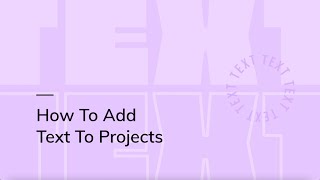 How to Add Text to Your BeFunky Projects [upl. by Drofnas]