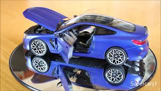 Unboxing NEW 118 BMW M8 COmpetition by Minichamps Presentation  Details [upl. by Mundy688]