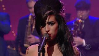 Amy Winehouse HD quotRehabquot Live on David Letterman [upl. by Syxela]