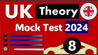 Theory Test Practice 2024  UK Official Driving Provisional Licence Exam Part 8 [upl. by Eilema601]