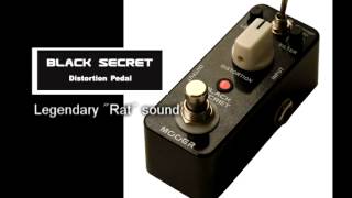 Mooer Black Secret Distortion Micro Pedal [upl. by Forest]