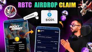 CLAIM RBTC WITHDRAWAL 😀  Rocky Rabbit Withdrawal Full Detail  Eligibility Task LAST CHANCE [upl. by Claiborne]