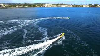 Kymera electric body board rentals at Catamaran Resort California [upl. by Deena]