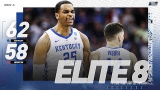 Kentucky vs Houston Sweet 16 NCAA tournament extended highlights [upl. by Ordnaxela]