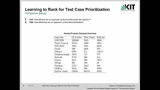 Learning to Rank for Test Case Prioritization [upl. by Connolly622]