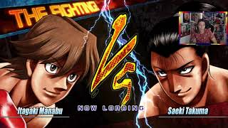 Hajime No Ippo The Figthing Itagaki Vs Saeki Historia de Itagaki [upl. by Leilah]