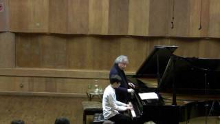 András Schiff Master Class  Bach WTC Book 2 F major Prelude [upl. by Nuawad]