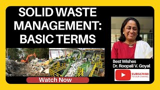 Solid waste management Basic terms हिंदी में  A Comprehensive Guide of basic Terminologies in Hindi [upl. by Em]