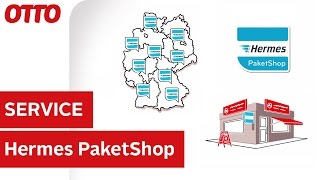 Lieferung an Hermes PaketShops  Lieferung amp Rücksendung  Service bei OTTO [upl. by Miculek574]