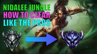 Nidalee Jungle Clear Guide  Season 12 Guide [upl. by Gobert472]