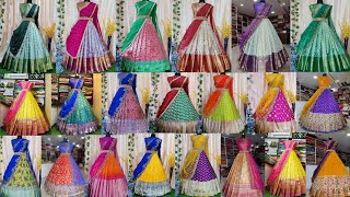 Latest Pattu Langa Voni Design 💞Top 30💕 Latest Stunning Pattu Half Sarees Designs 😍Lehenga Design [upl. by Korwun]