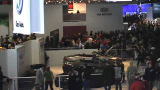 Time Lapse  2009 NAIAS Auto Show [upl. by Eelrebma]