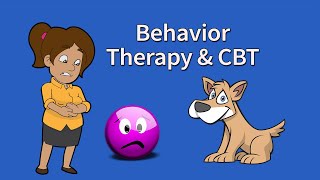 CBT Behavior Therapy for Anxiety amp Depression [upl. by Herrera]